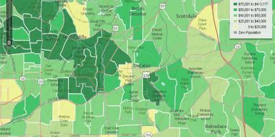 Harta demografike e Atlanta