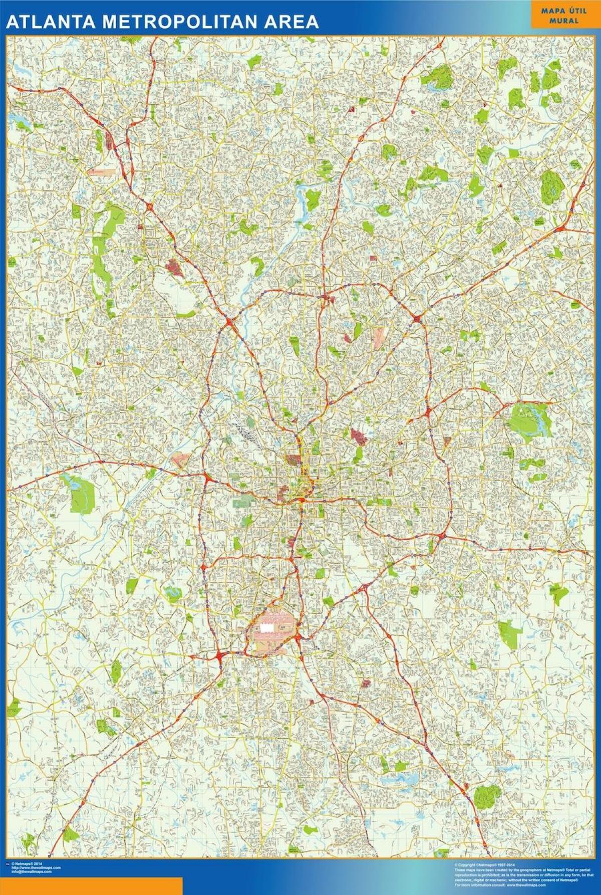 street map nga Atlanta