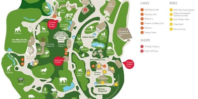 Harta e zoologjik Atlanta